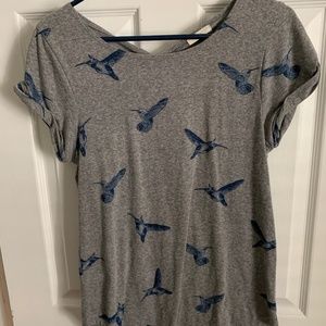 Anthropologie t.la knit bird top